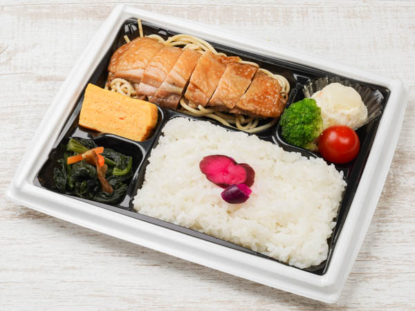 雄ゆう亭の鶏照り焼き弁当