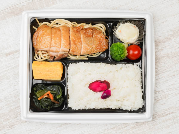 雄ゆう亭の鶏照り焼き弁当