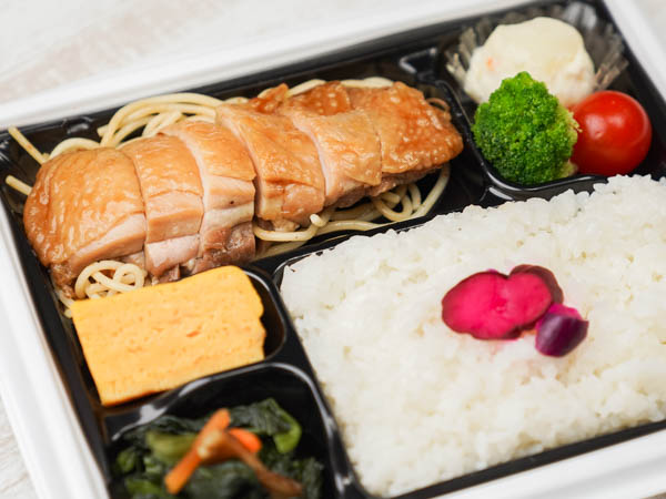 雄ゆう亭の鶏照り焼き弁当