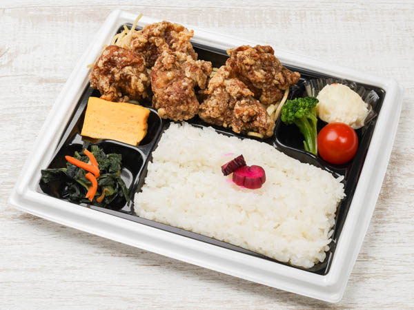 雄ゆう亭の鶏唐揚げ弁当