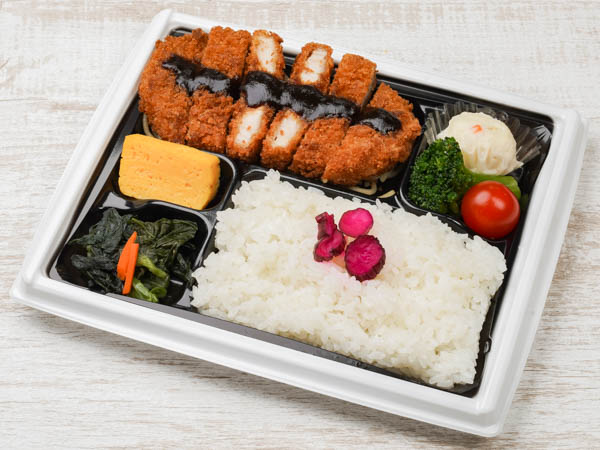 雄ゆう亭の味噌とんかつ弁当