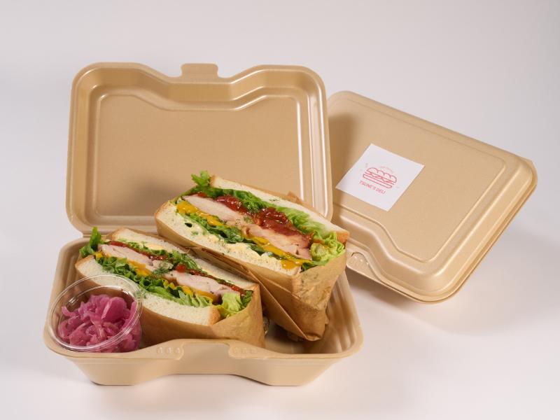 洋食シェフが手がけるチキンハニーマスタードサンドイッチセット