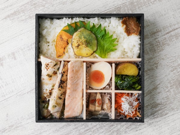 鮭ハラスねぎ塩レモン弁当