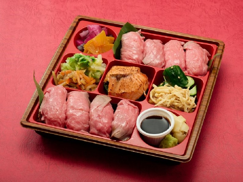 贅沢肉寿司御膳【肉寿司8貫】