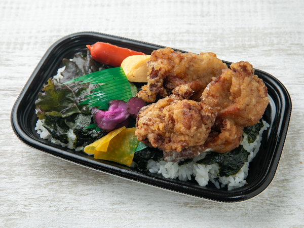 唐揚げのり弁