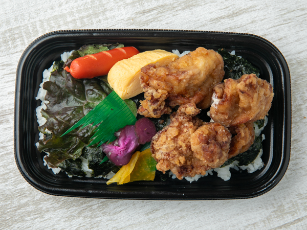 唐揚げのり弁