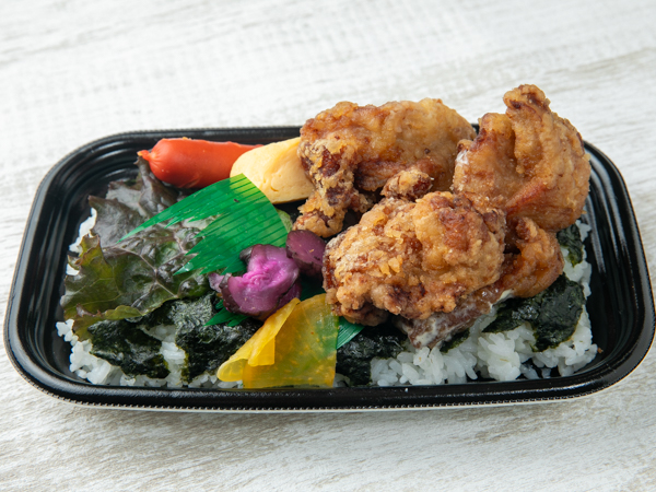 唐揚げのり弁