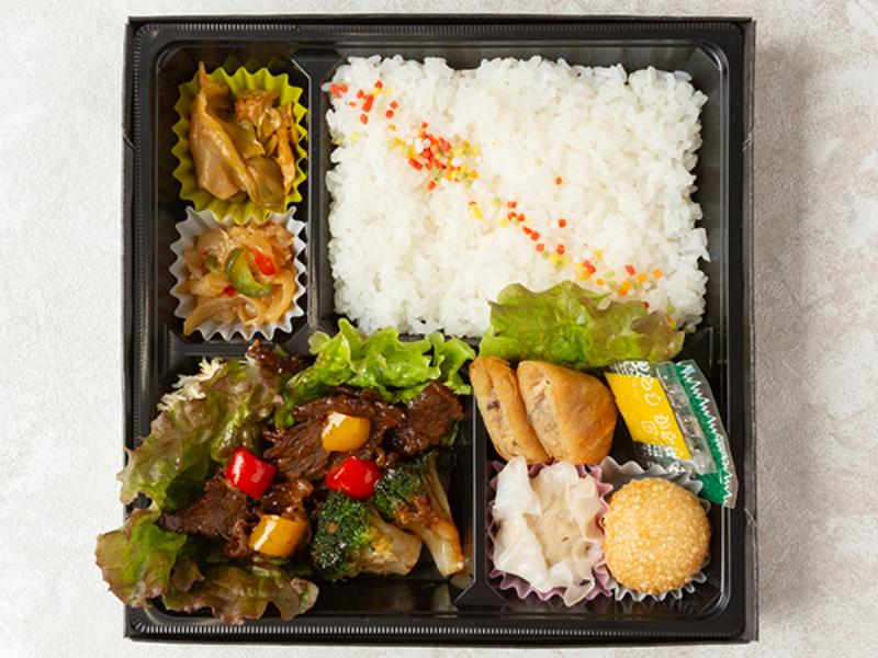 特選和牛のオイスターソース肉御膳