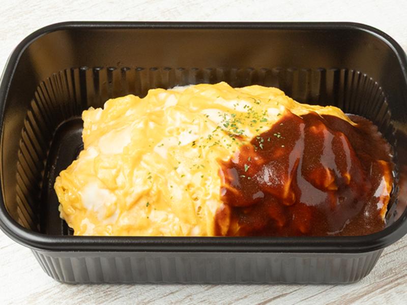 【カラアゲジャイアン】オムライス デミグラスソース