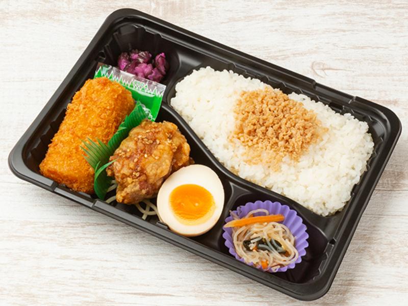 カニクリームコロッケ×とりから弁当
