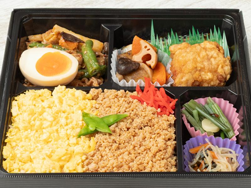 【幕の内】豚焼肉×鯖の塩焼き弁当