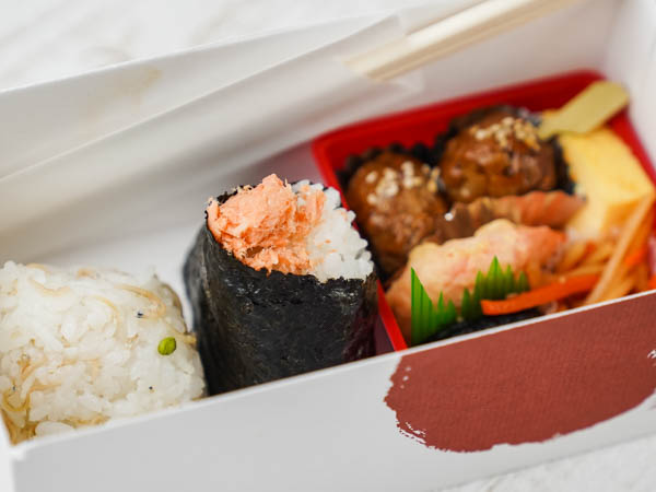 おむすび2個御膳（ご予算控えめ）【朝4時～お届けご相談可能】