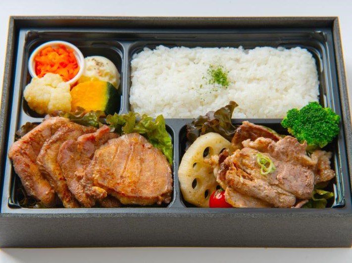 【特上】牛たん・カルビ焼き弁当