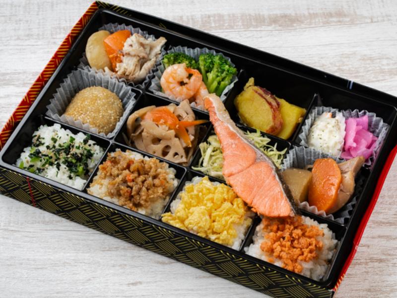 12マス弁当（鮭）