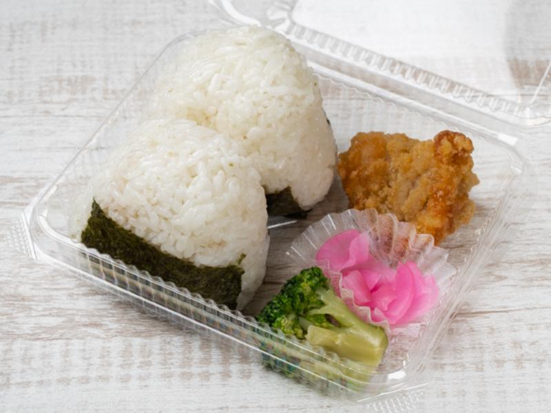 おにぎり2個（おかず1品）