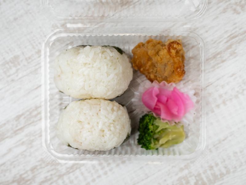 おにぎり2個（おかず1品）