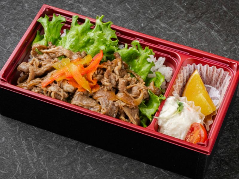 彩り牛肉重