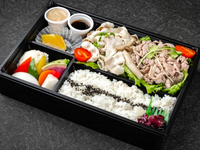 ささ木の厳選二種しゃぶしゃぶ弁当