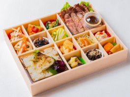 鯛めしとステーキ錦御膳