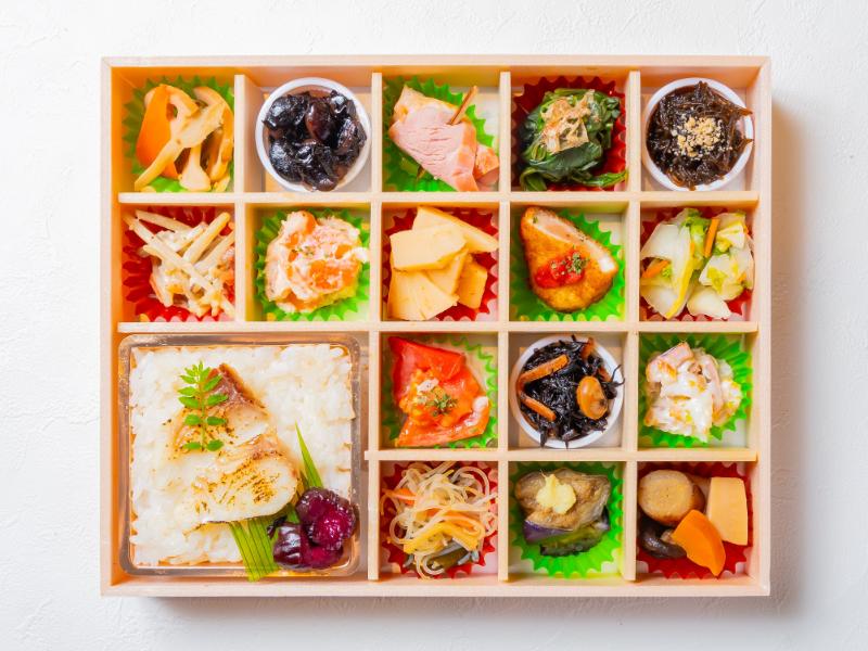 鯛めしと彩り錦御膳