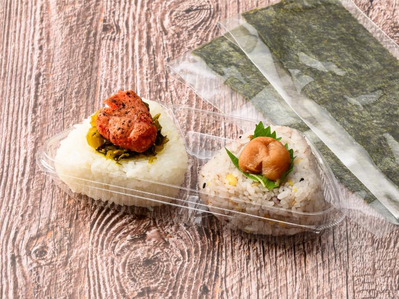 炙り明太子＆高菜と雑穀米おにぎり