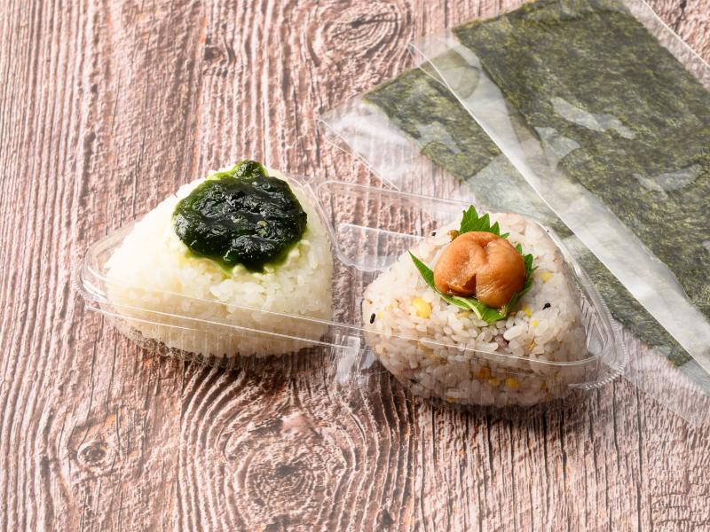 青しば海苔＆クリームチーズと雑穀米おにぎり