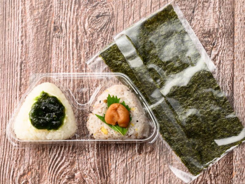 青しば海苔＆クリームチーズと雑穀米おにぎり