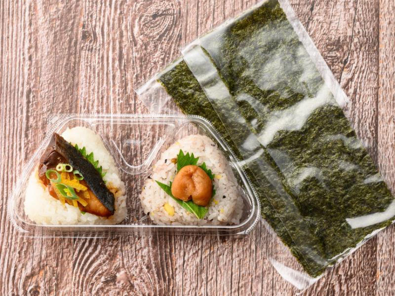 ブリ照焼きと雑穀米おにぎり