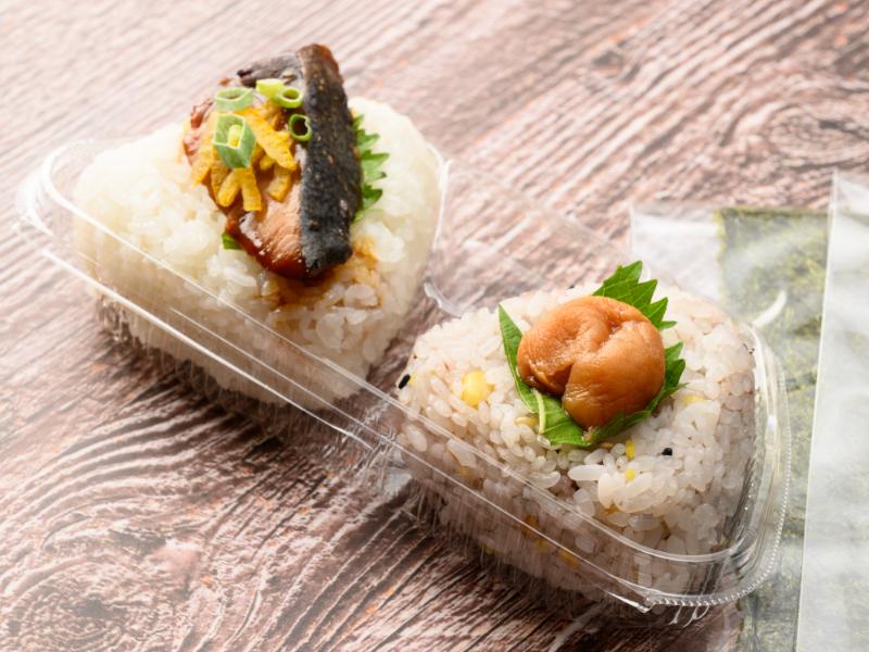 ブリ照焼きと雑穀米おにぎり