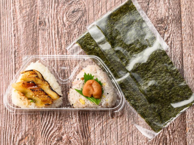 炙り穴子と雑穀米おにぎり