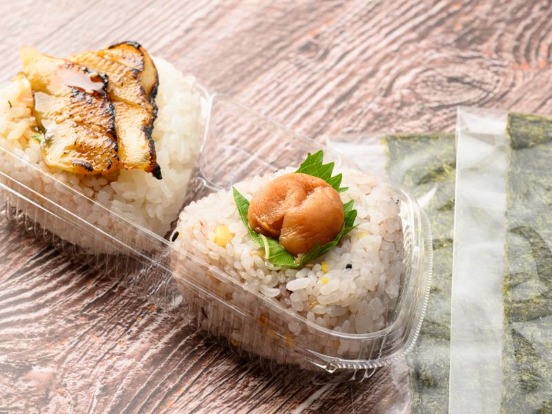 炙り穴子と雑穀米おにぎり