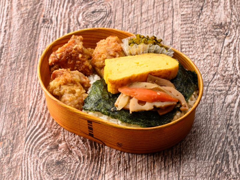 唐揚げ海苔弁当