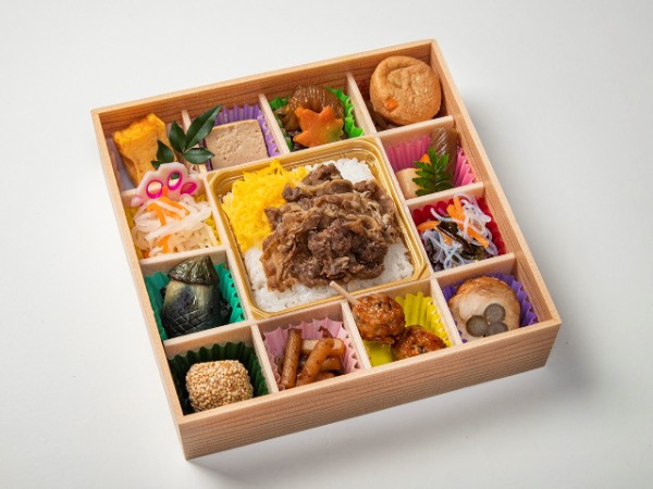 黒毛和牛しぐれご飯の華やか御膳-13桝-