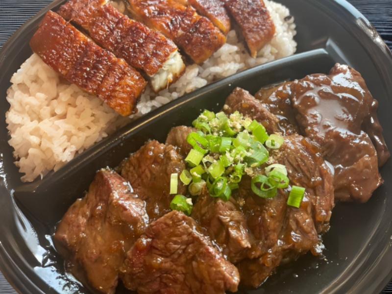特選牛ハラミ焼き＆鰻重弁当