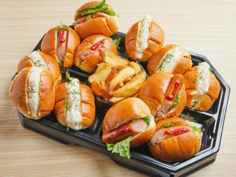 【Lサイズ】ロールサンドオードブル（ホットドッグ6個・ポテトサラダ6個）