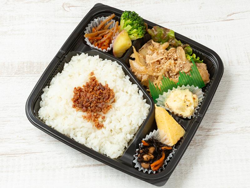 コスパ抜群！生姜焼き弁当