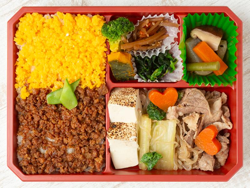 【そぼろ】牛すき焼き弁当