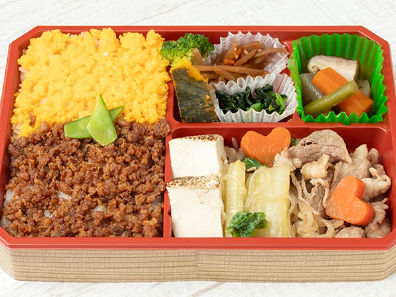 【そぼろ】牛すき焼き弁当