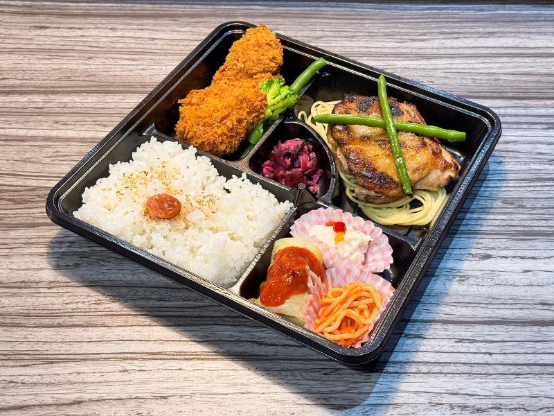 グリルチキン御膳（通常）白身フライ