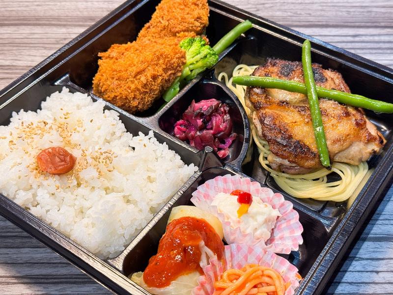 グリルチキン御膳（通常）白身フライ