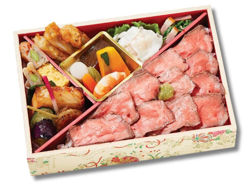 【檜】黒毛和牛ローストビーフ弁当
