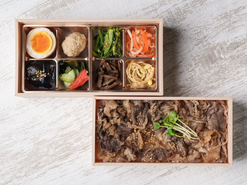 和牛焼肉2段重