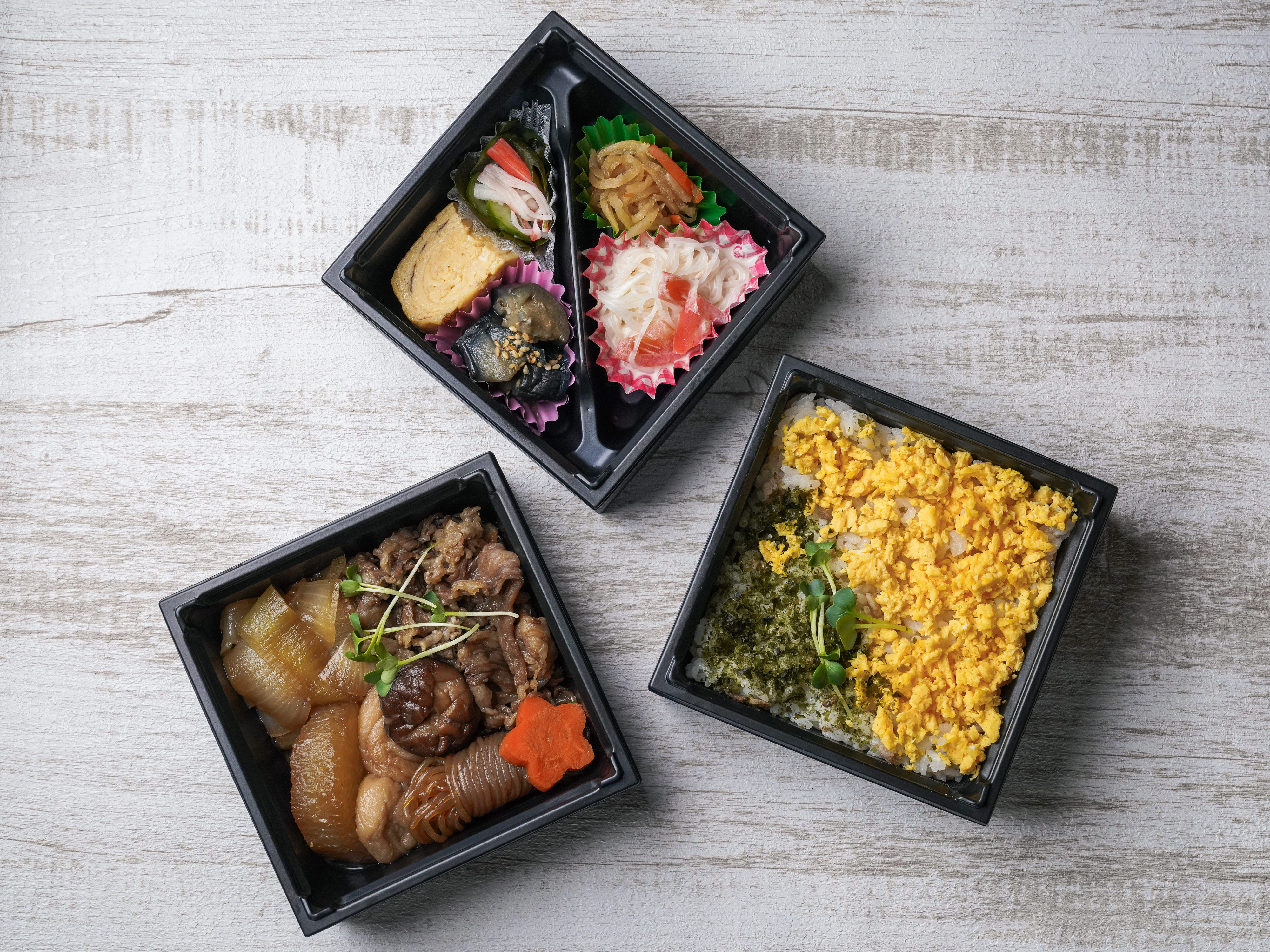 和牛すき焼き3段重