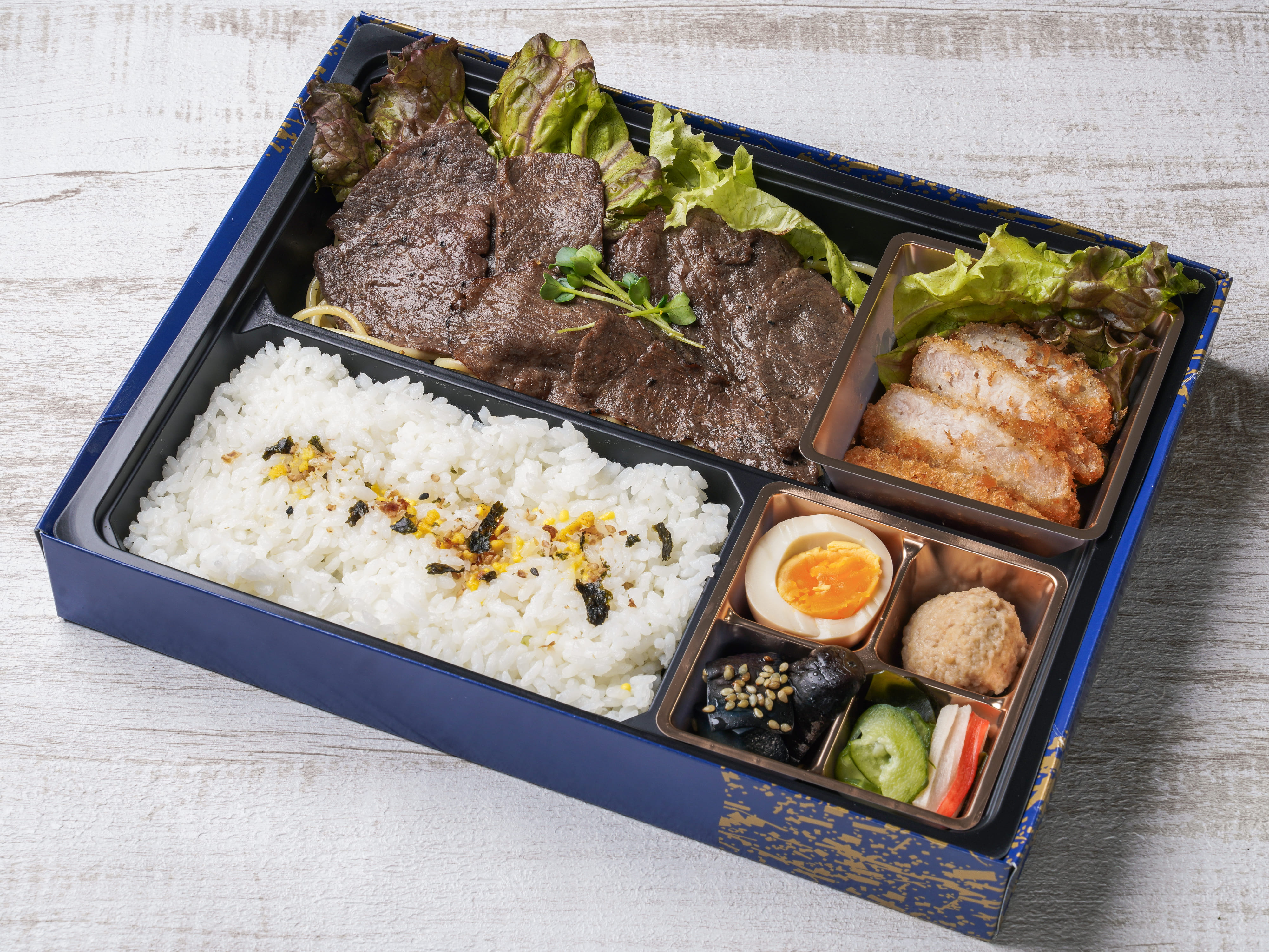 黒毛和牛上焼肉弁当