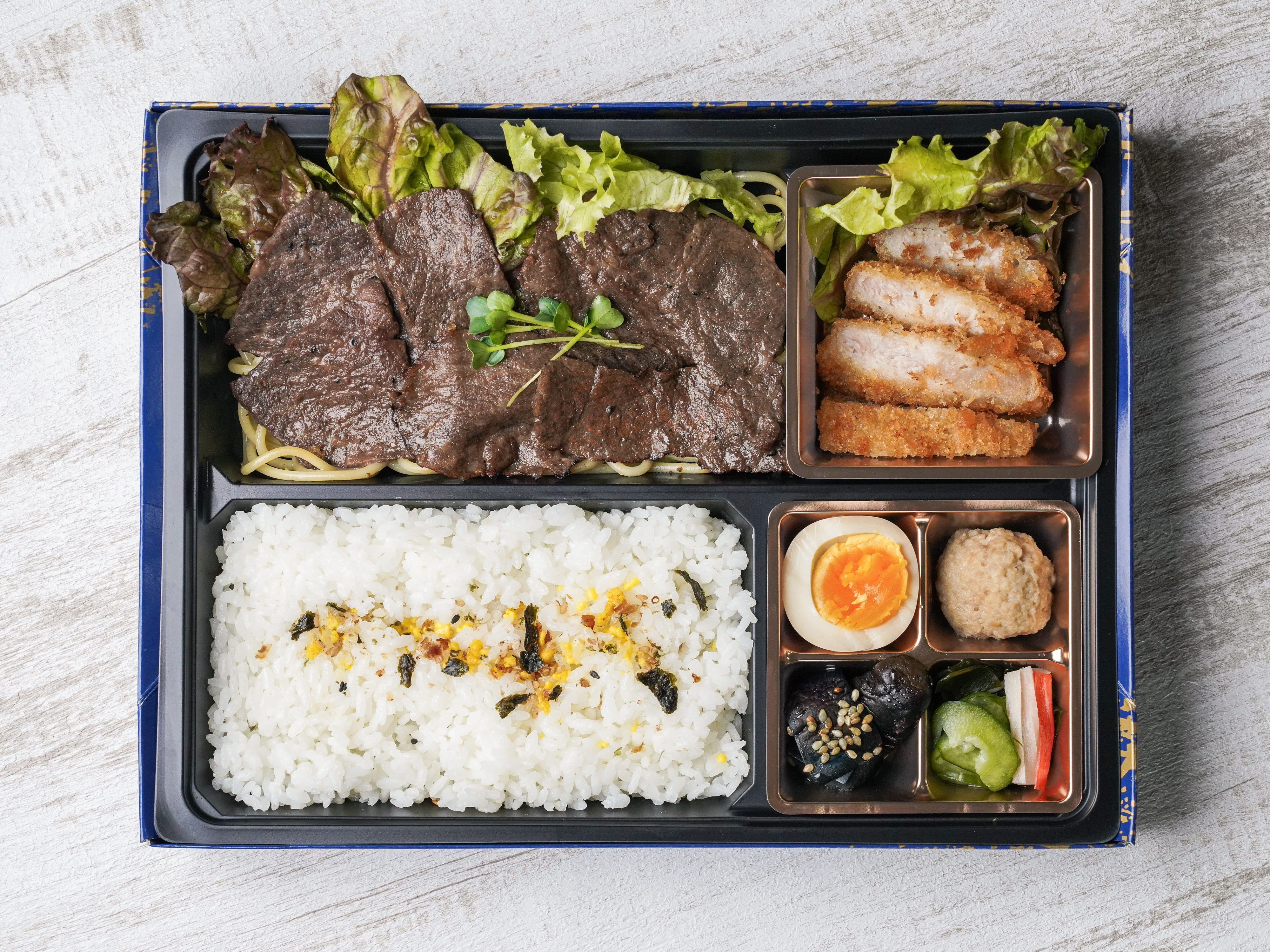 黒毛和牛上焼肉弁当