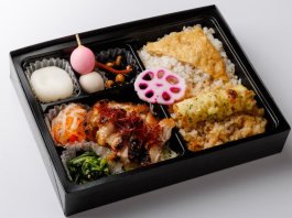 ２種ごはんと鶏の照り焼き弁当