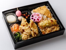 ２種ごはんと特製塩からあげ弁当