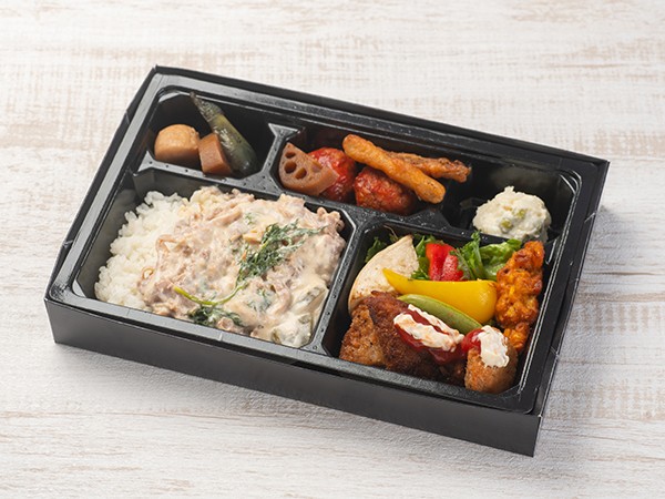 ビーフストロガノフ弁当