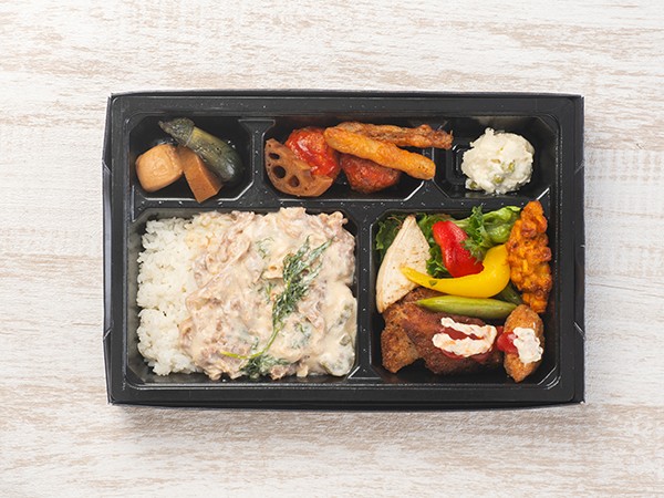 ビーフストロガノフ弁当