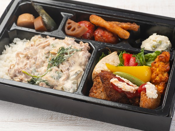 ビーフストロガノフ弁当